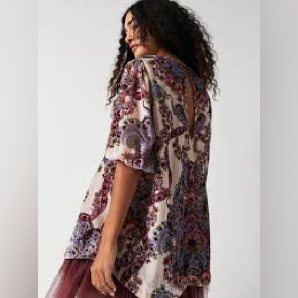 Free People Maye Velvet Tunic Dress - Picture 2 of 7